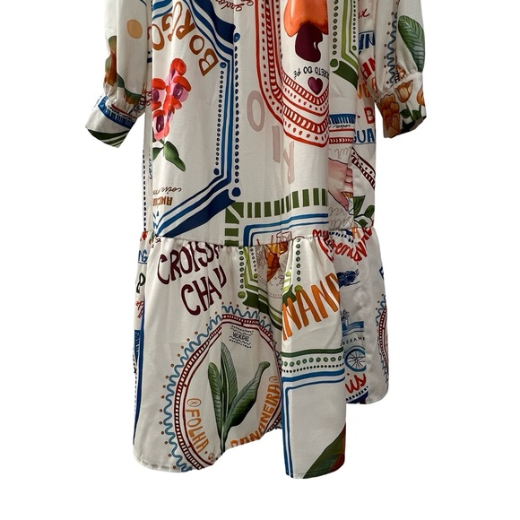 Radiant Farm Rio Wanderlust Dress Off White Oversized Size Small (runs big) - Picture 7 of 8